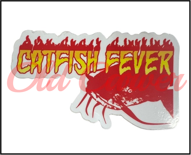Catfish Fever Sticker