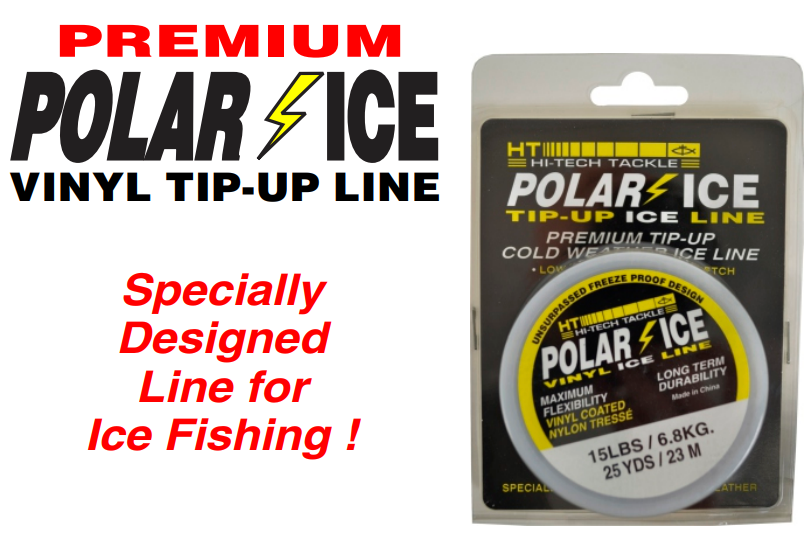 HT Premium Polar Ice Vinyl Tip Up Line