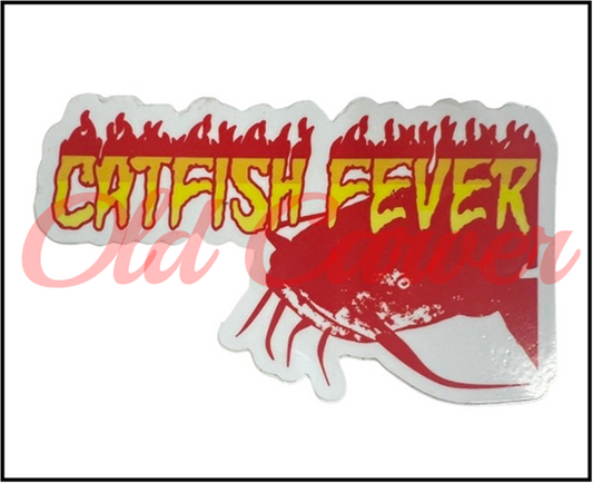 Catfish Fever Sticker