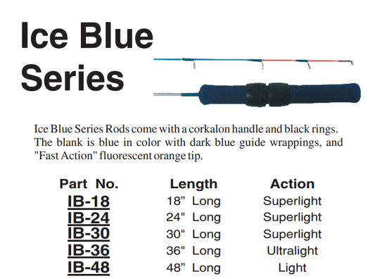 HT Ice Blue Rod Series IB-18