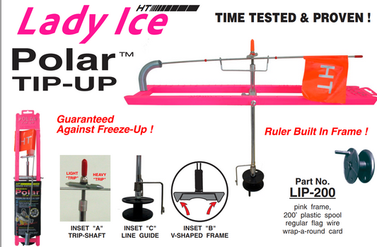 HT Lady Ice Polar Tip Up