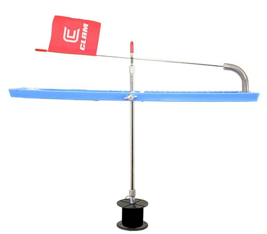 Clam Blue Ice Tip Up