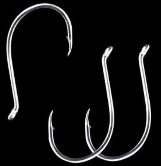 Whisker Seekr Catfish J-Style Hooks | Offset Super-J