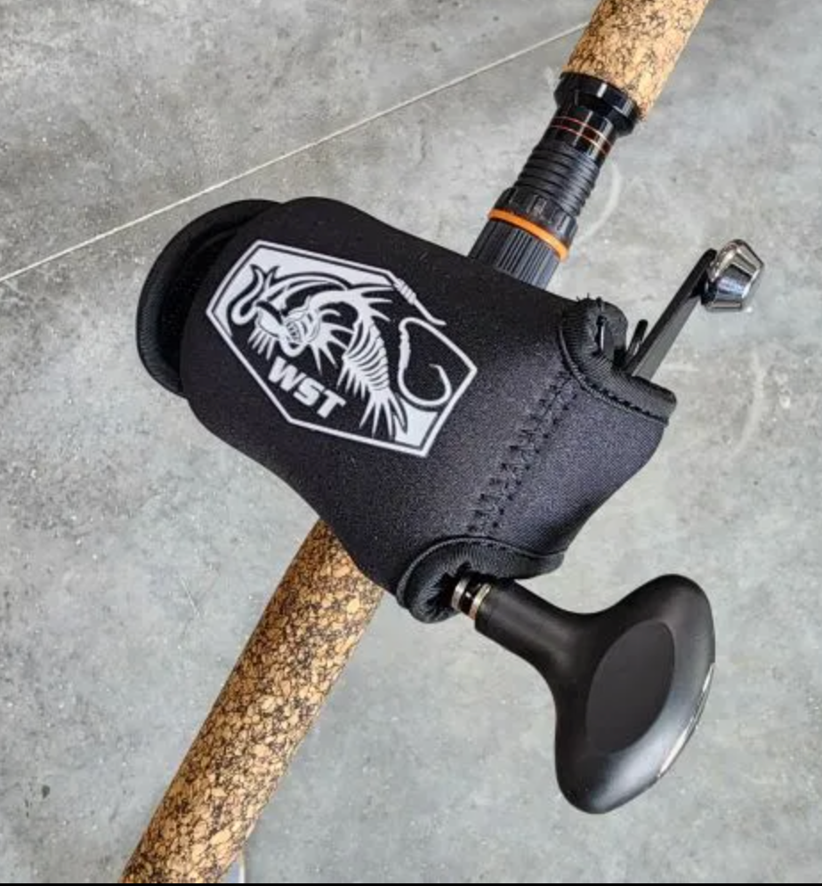 Whisker Seekers Neoprene Reel Cover - Baitcast Reels