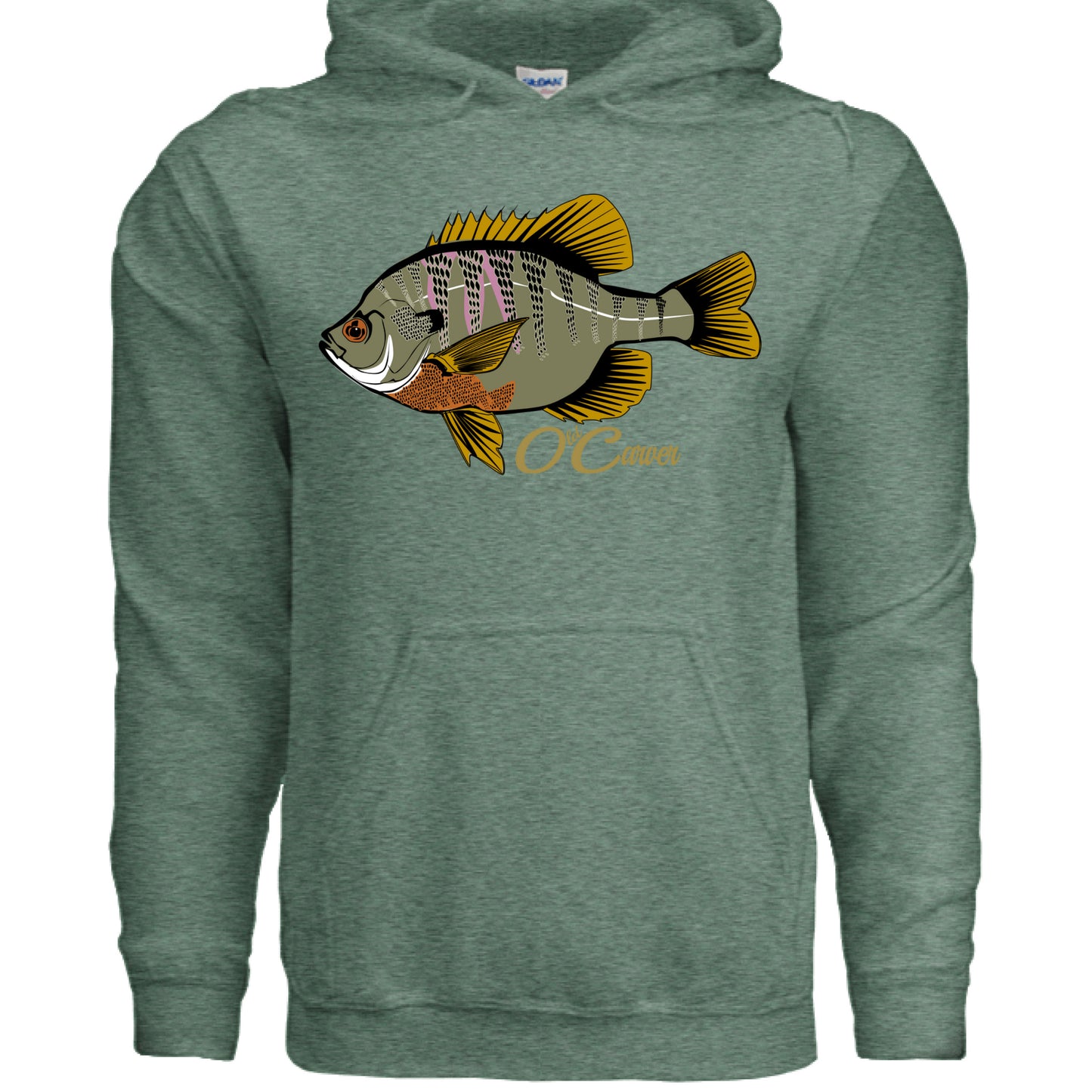 Heather Sport Dark Green - FRONT