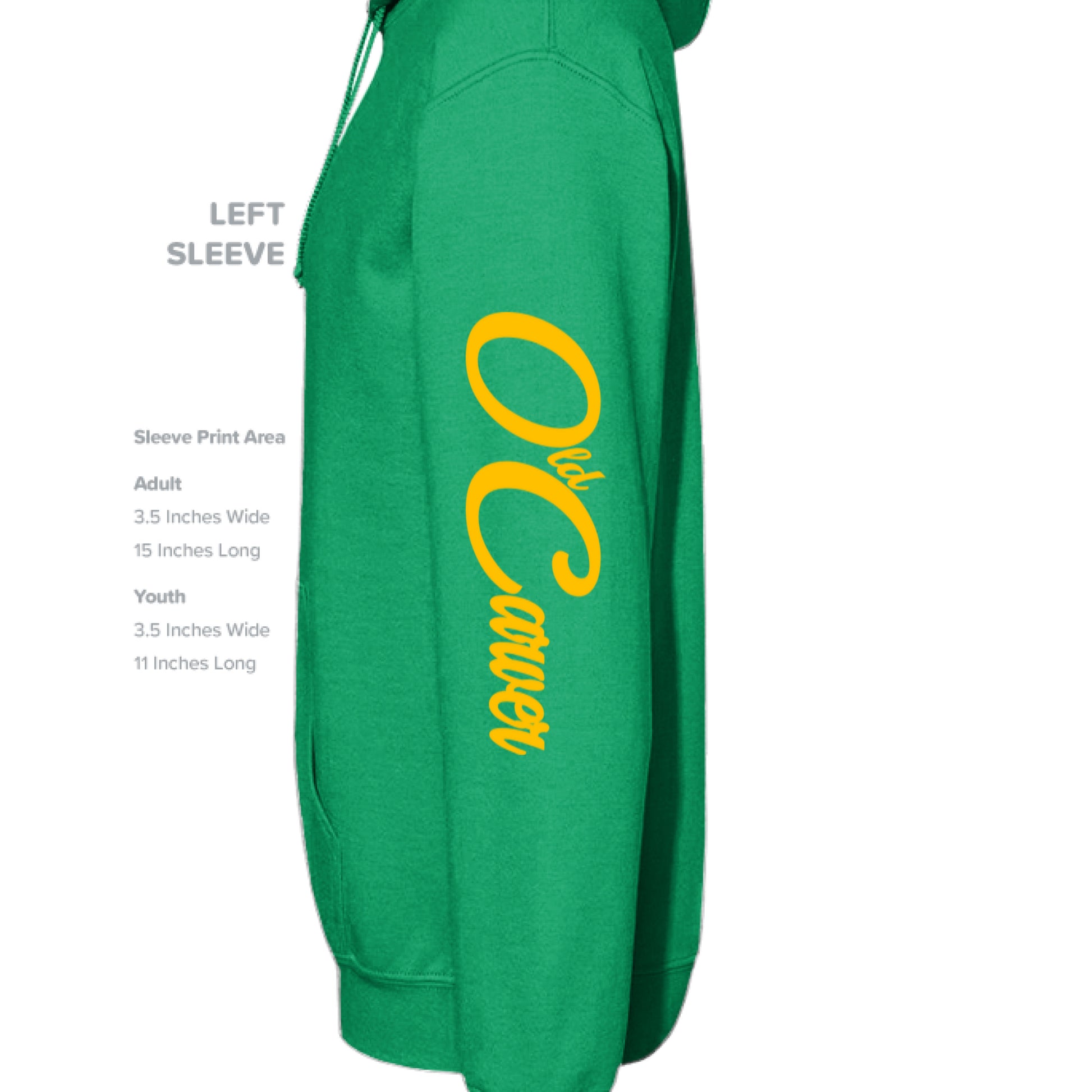 IRISH GREEN - SLEEVE_LEFT