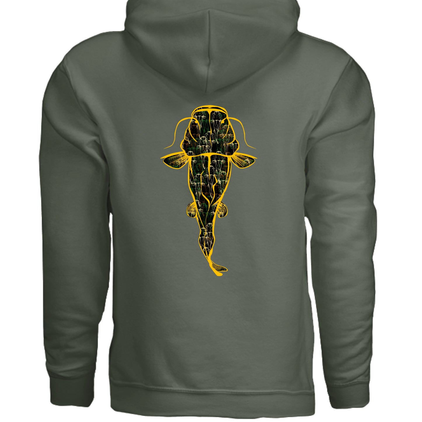 MILITARY GREEN - BACK