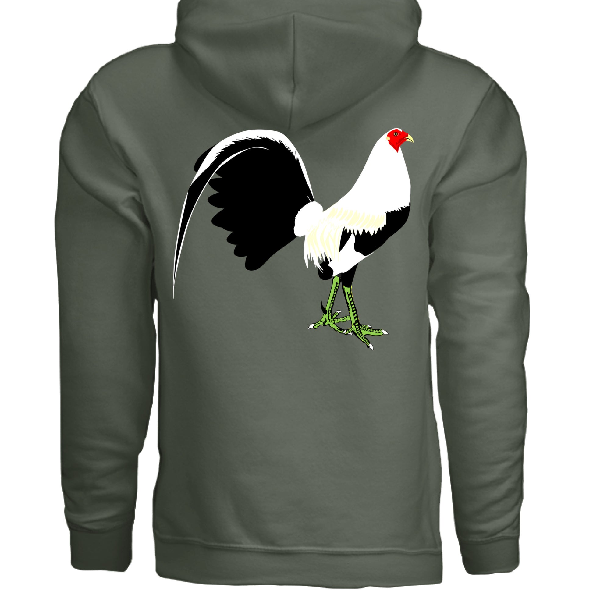 MILITARY GREEN - BACK
