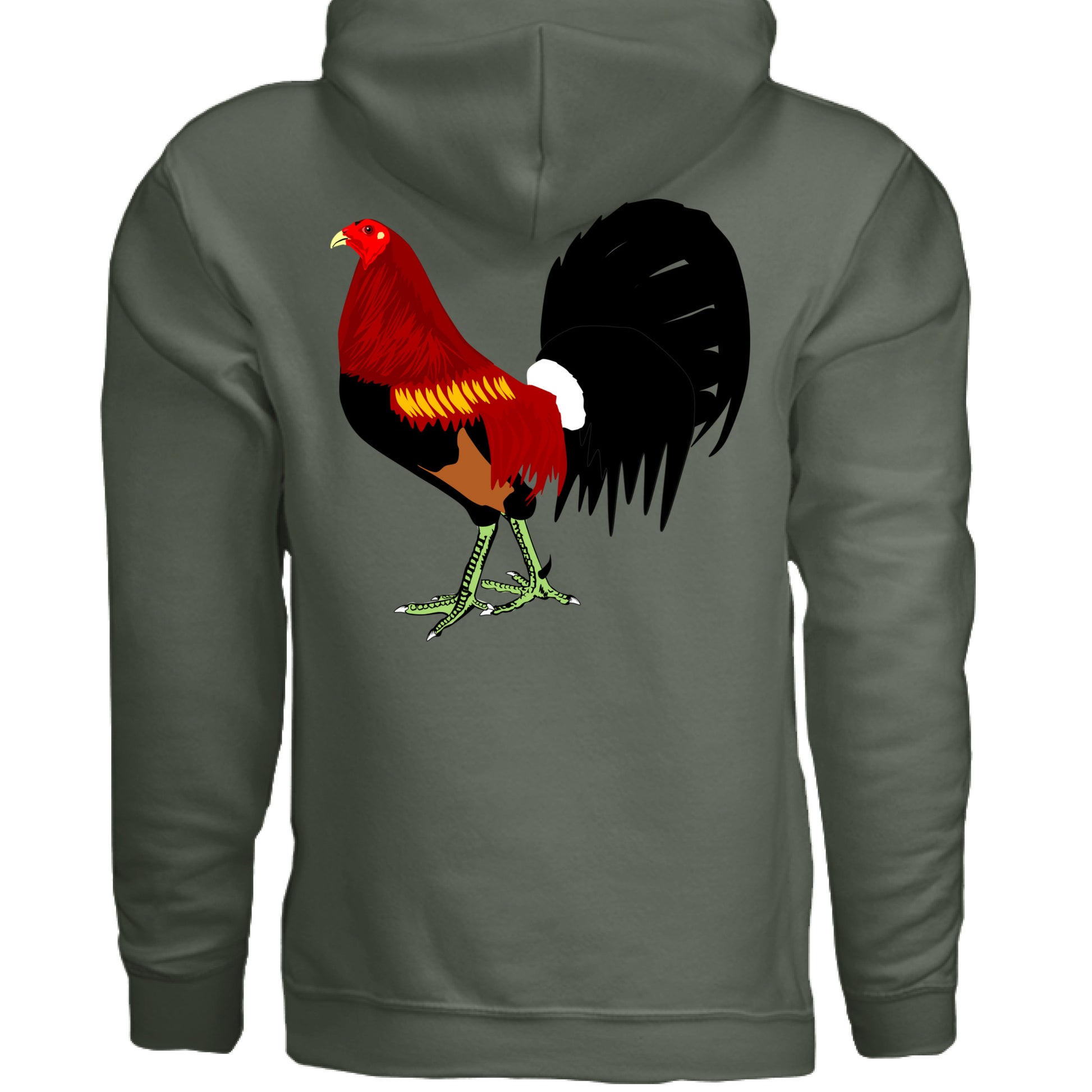 MILITARY GREEN - BACK