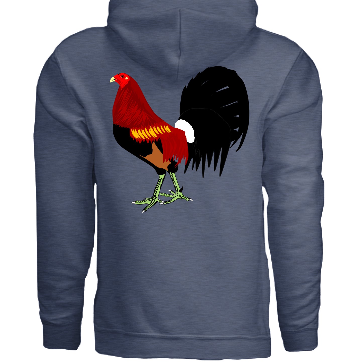 Heather Sport Dark Navy - BACK