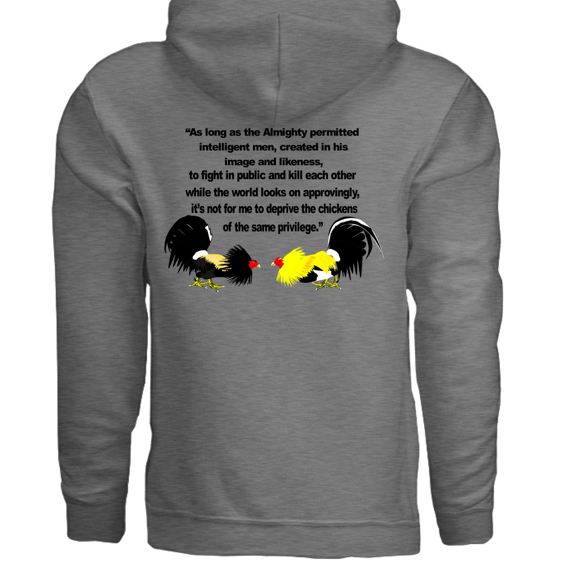 GRAPHITE HEATHER - BACK