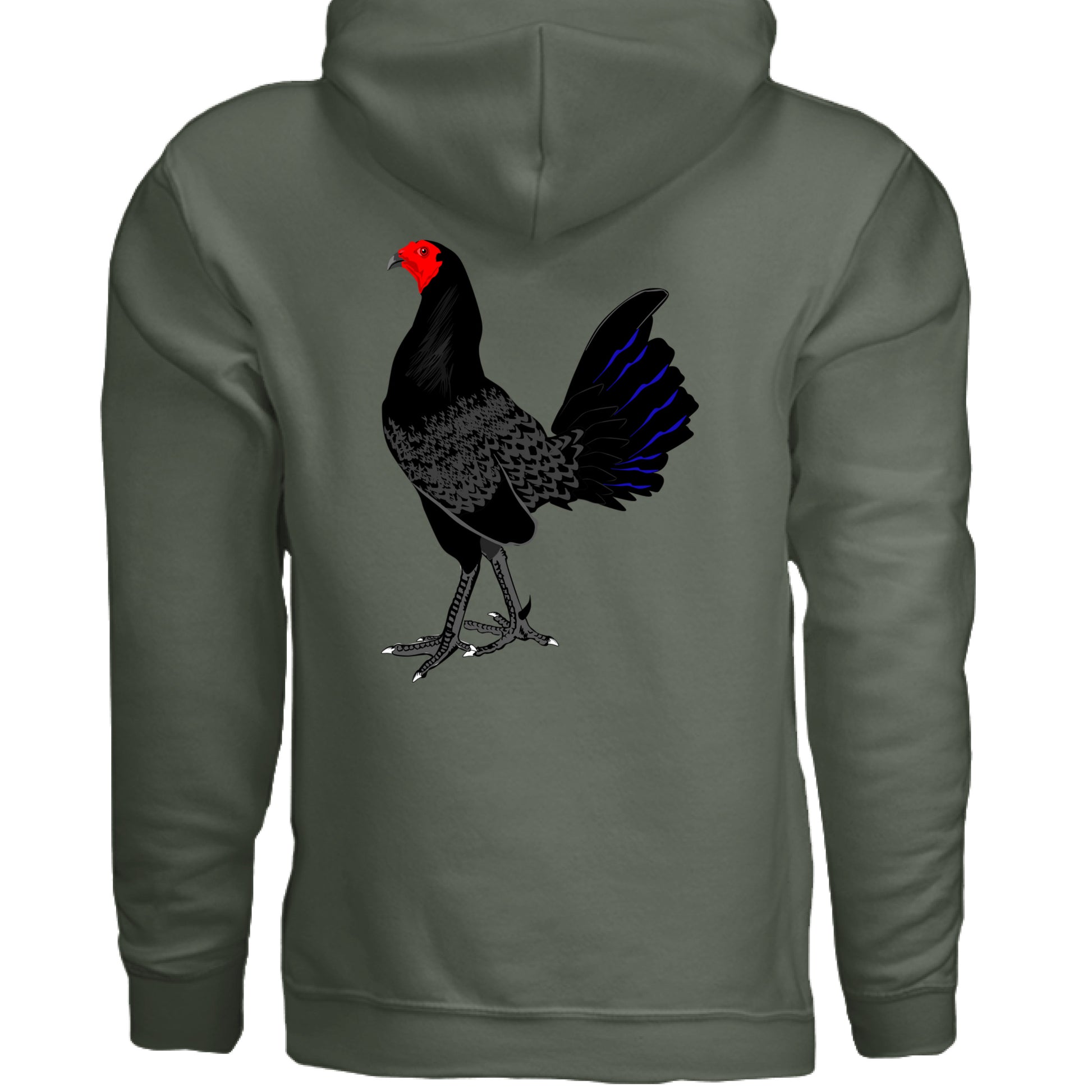 MILITARY GREEN - BACK