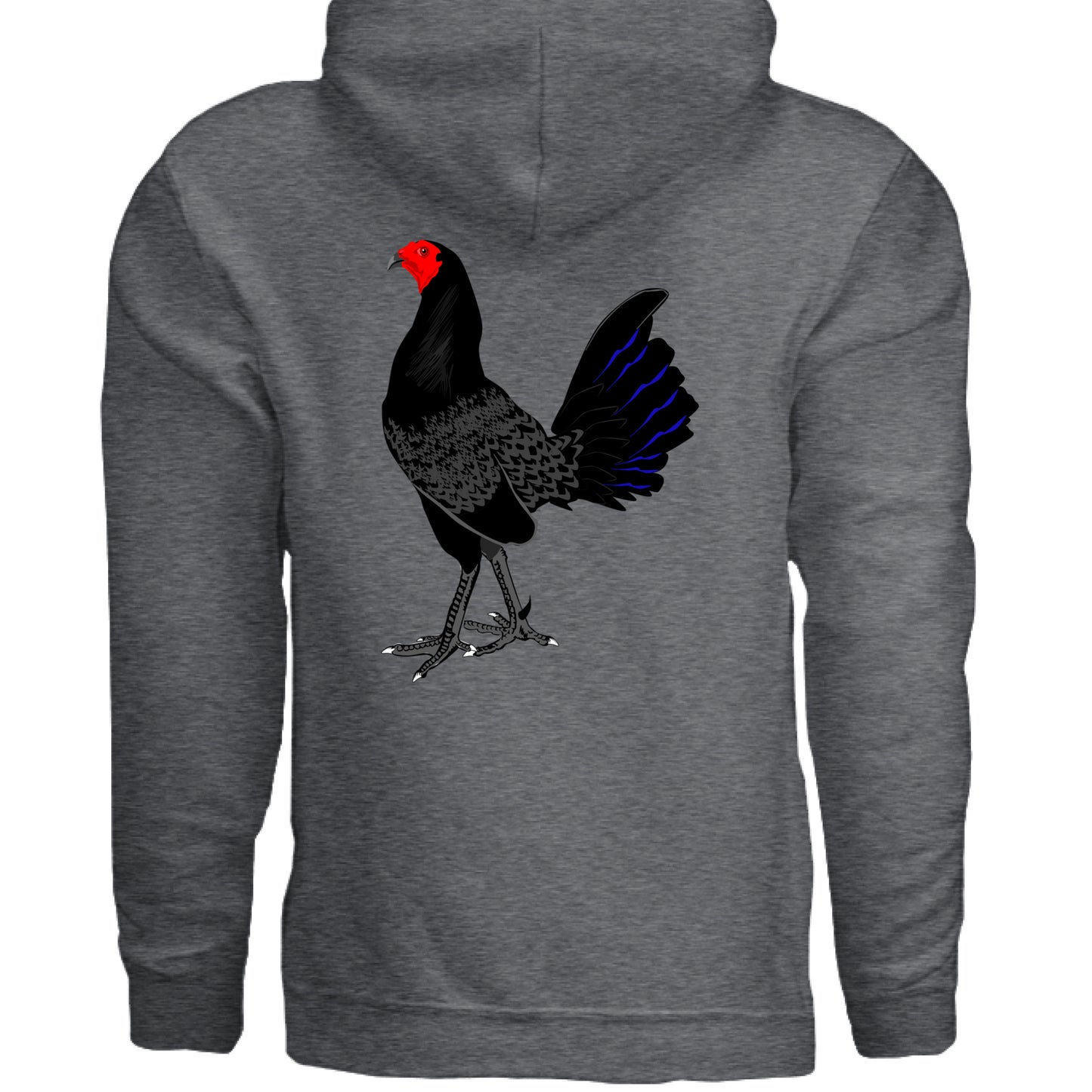 DARK HEATHER - BACK