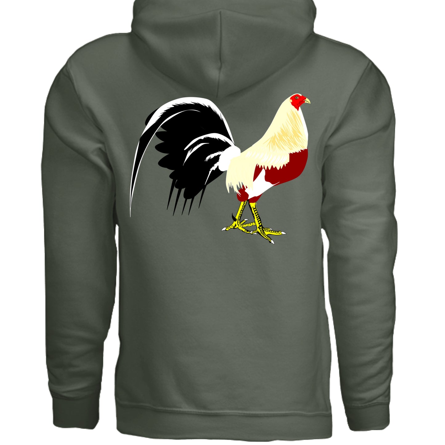 MILITARY GREEN - BACK