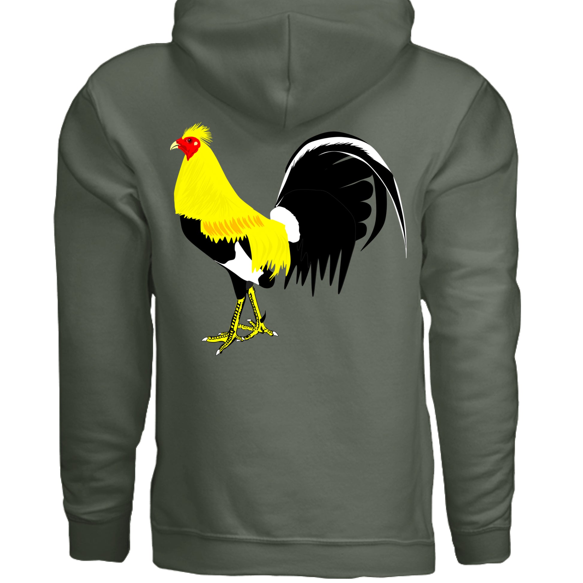MILITARY GREEN - BACK