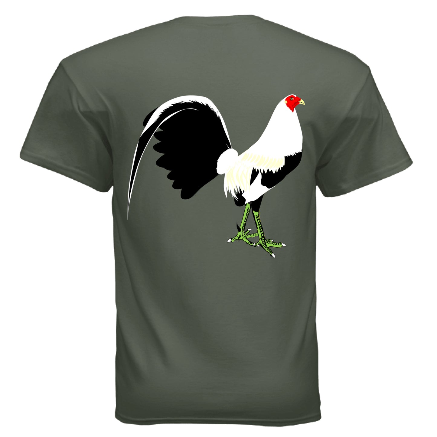MILITARY GREEN - BACK
