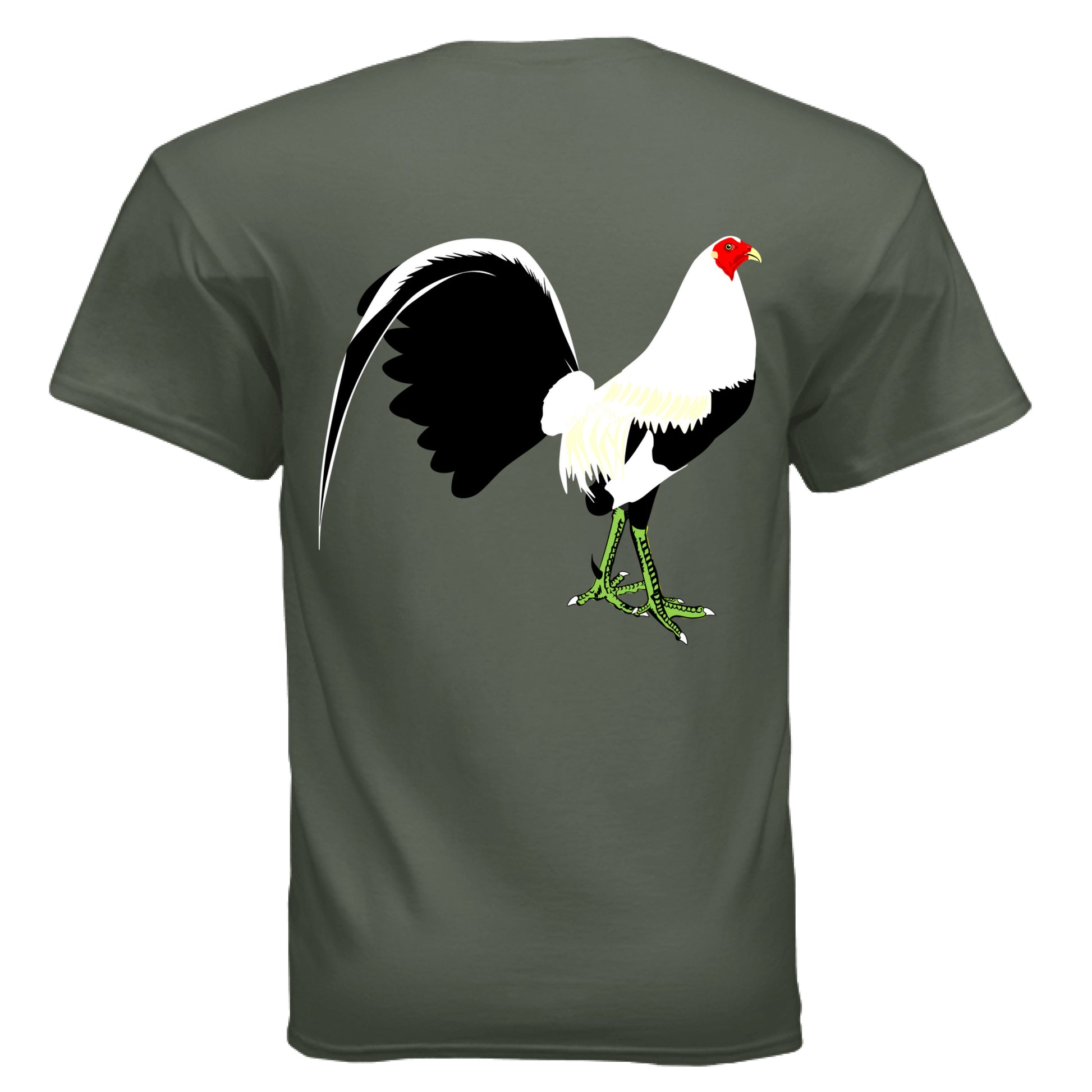 MILITARY GREEN - BACK