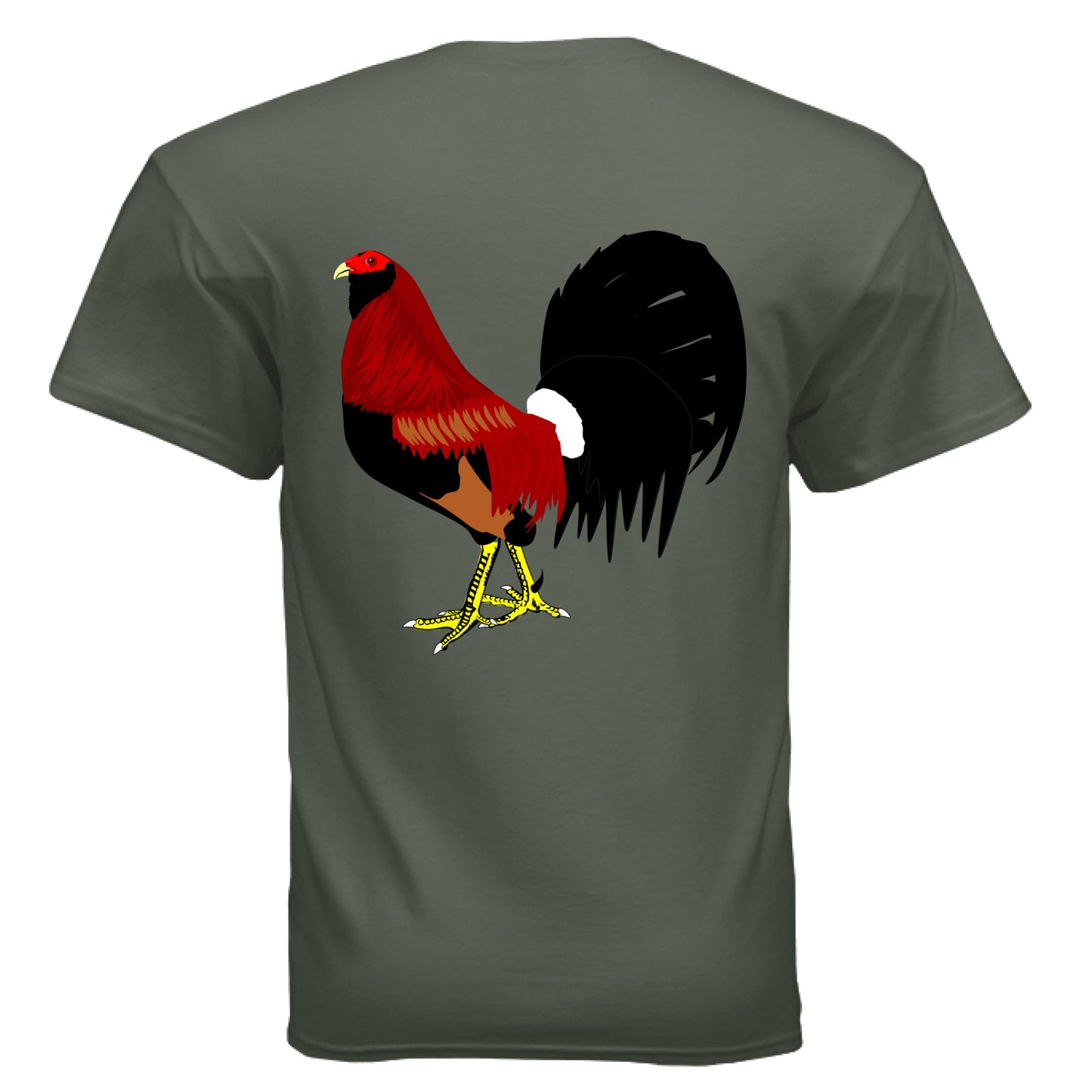 MILITARY GREEN - BACK