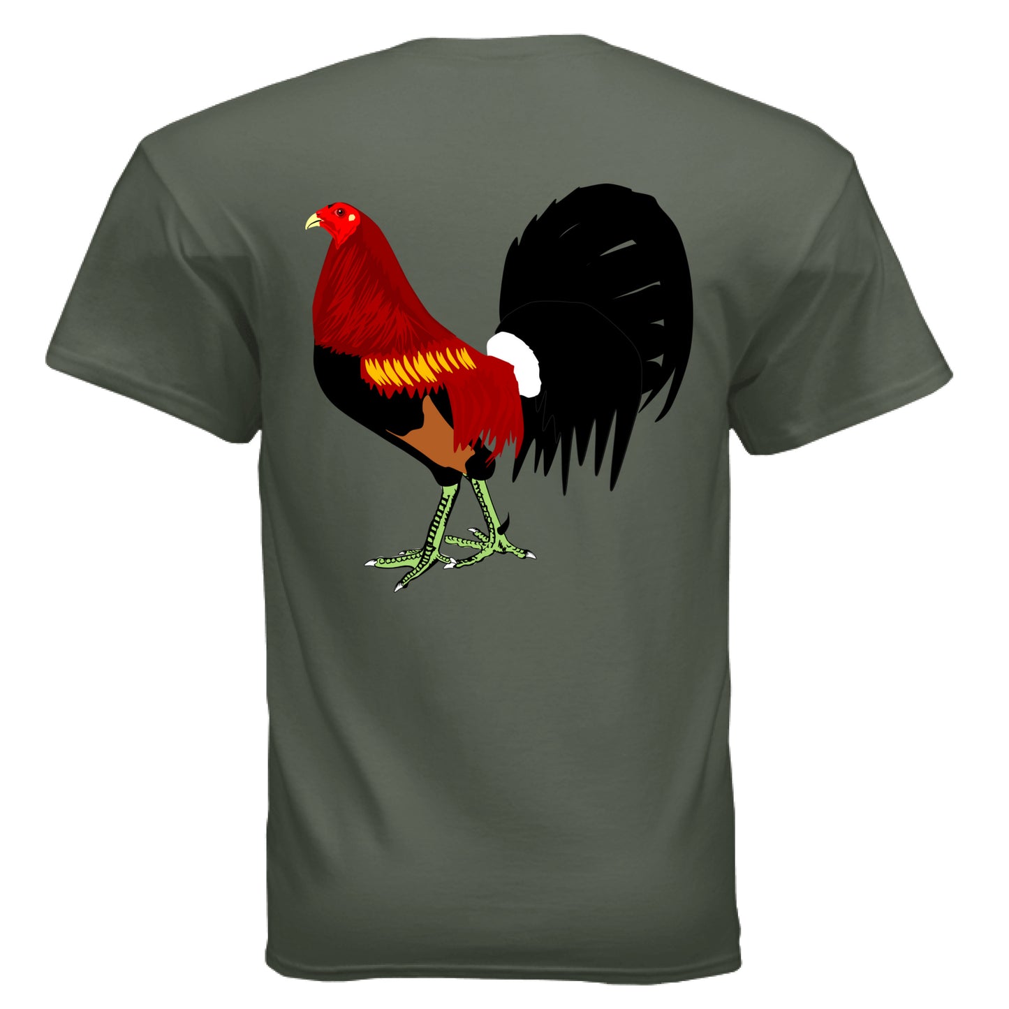 MILITARY GREEN - BACK