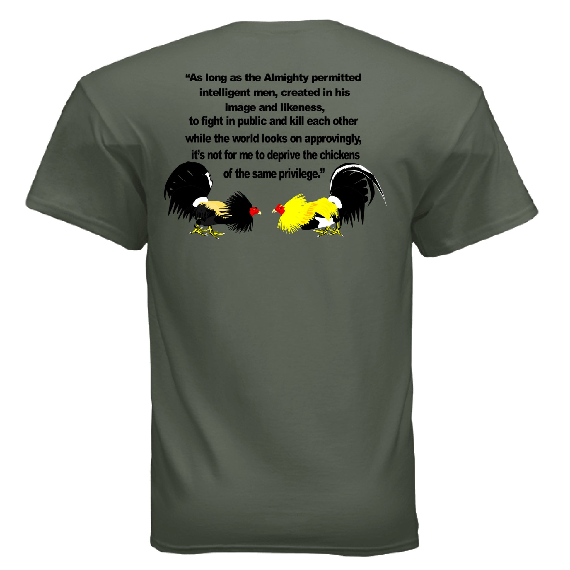 MILITARY GREEN - BACK