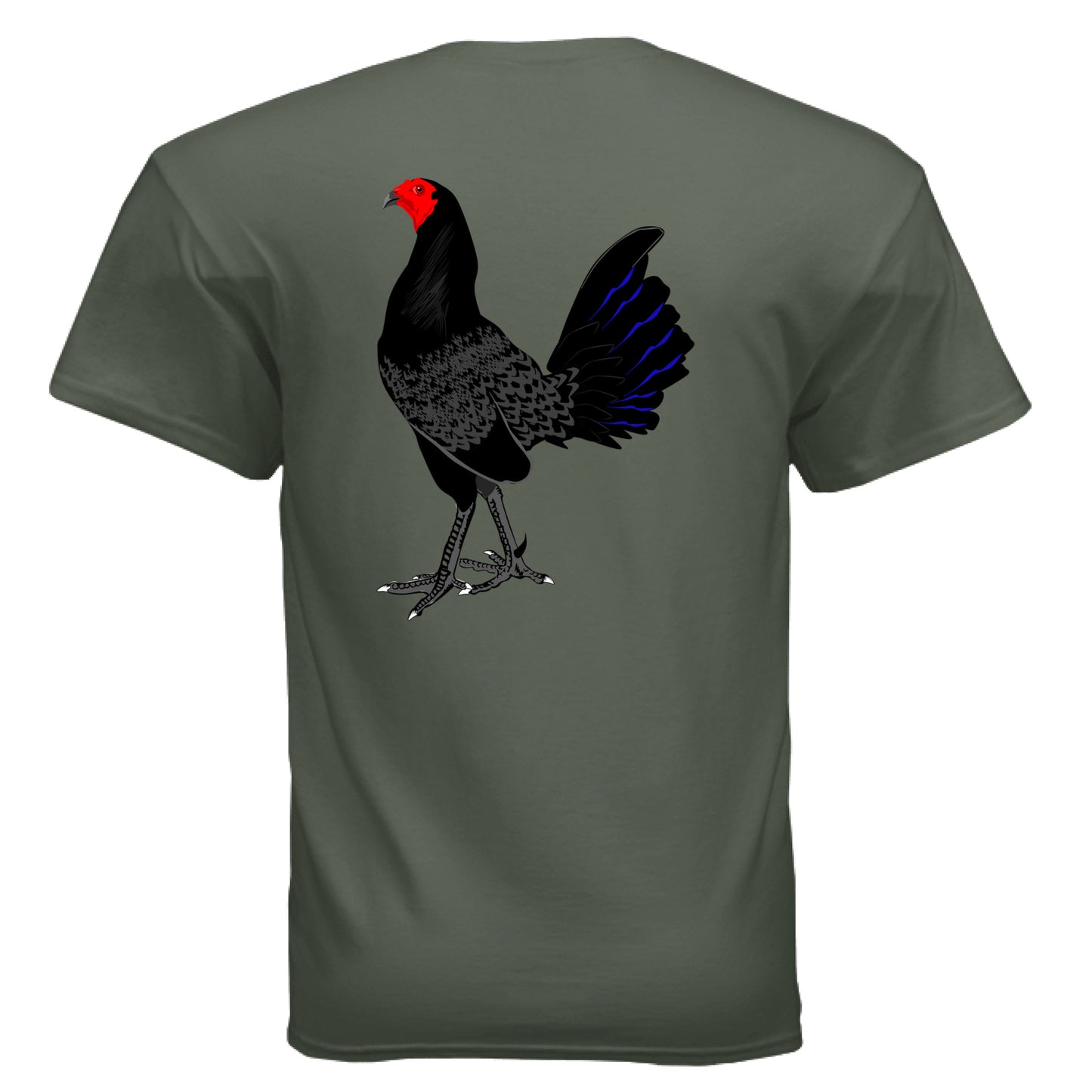 MILITARY GREEN - BACK