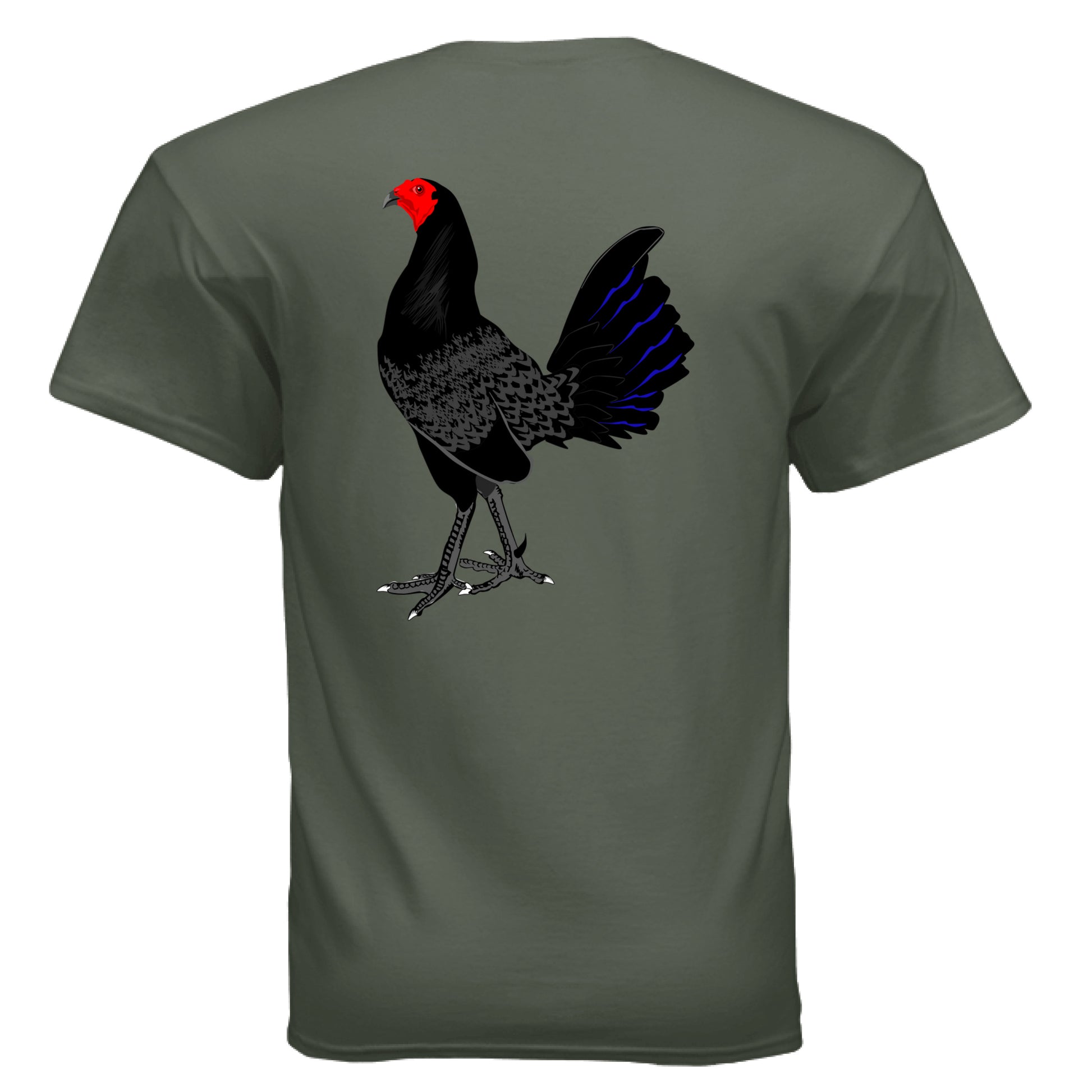 MILITARY GREEN - BACK