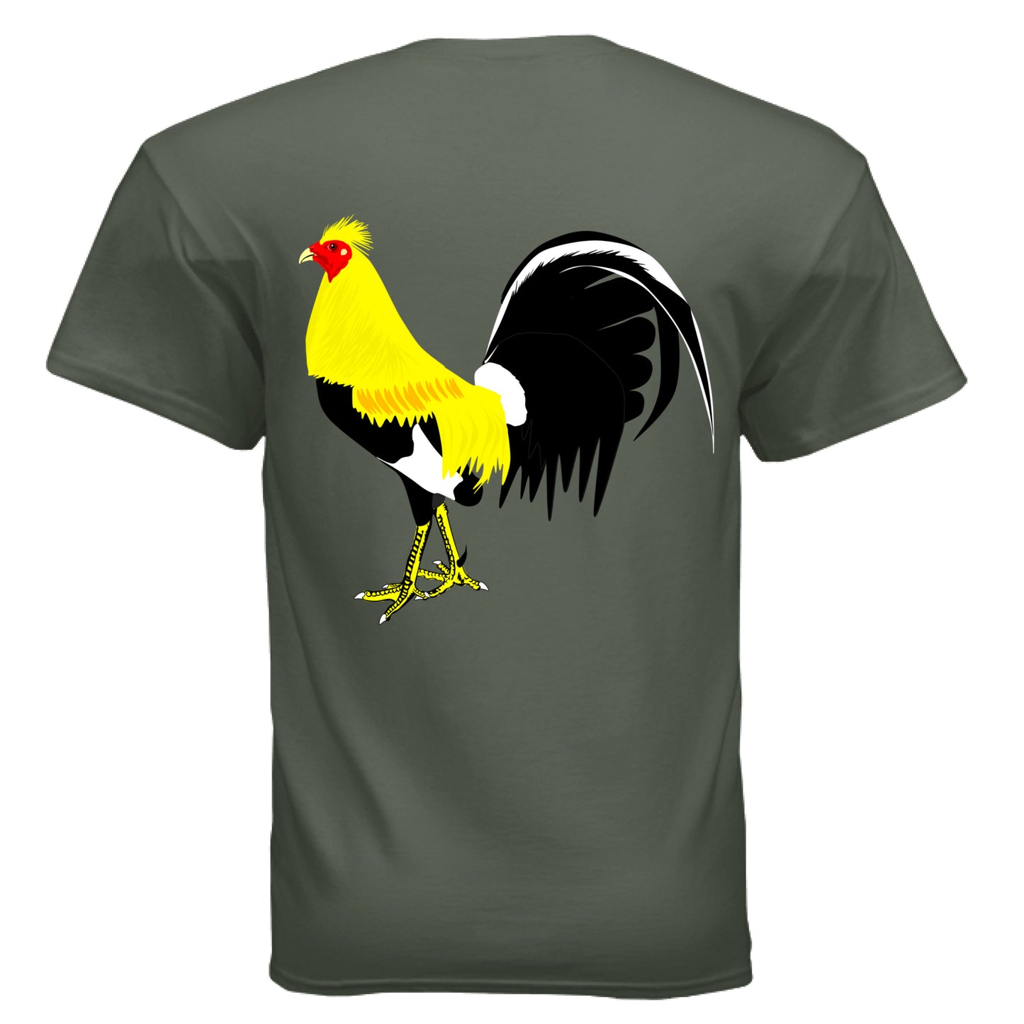MILITARY GREEN - BACK