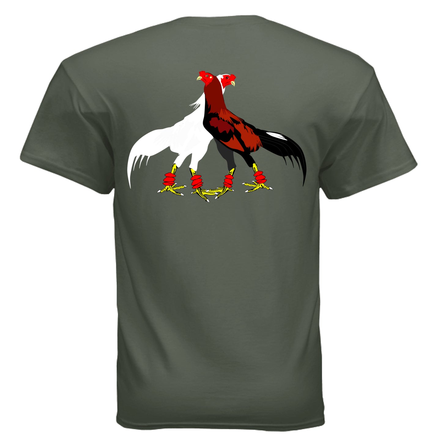 MILITARY GREEN - BACK
