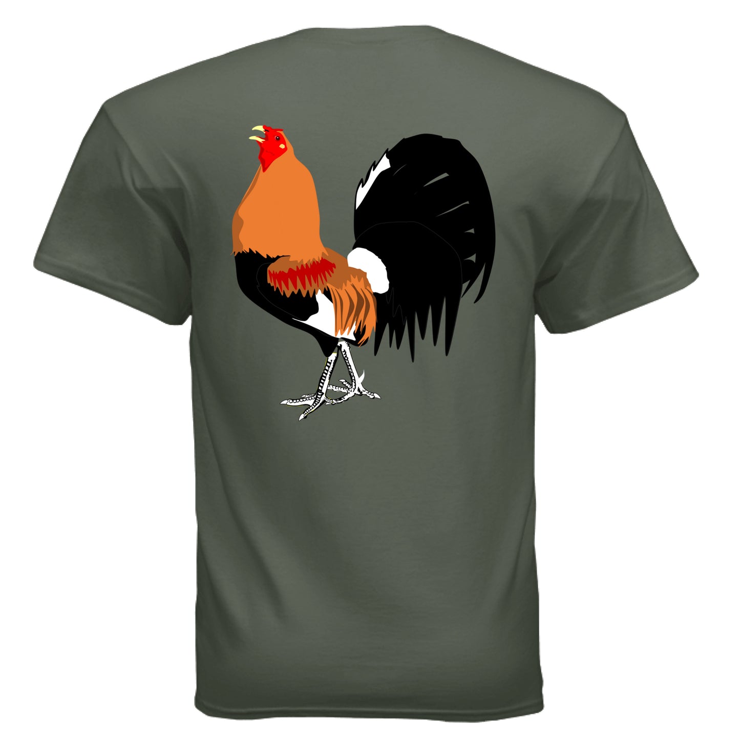 MILITARY GREEN - BACK