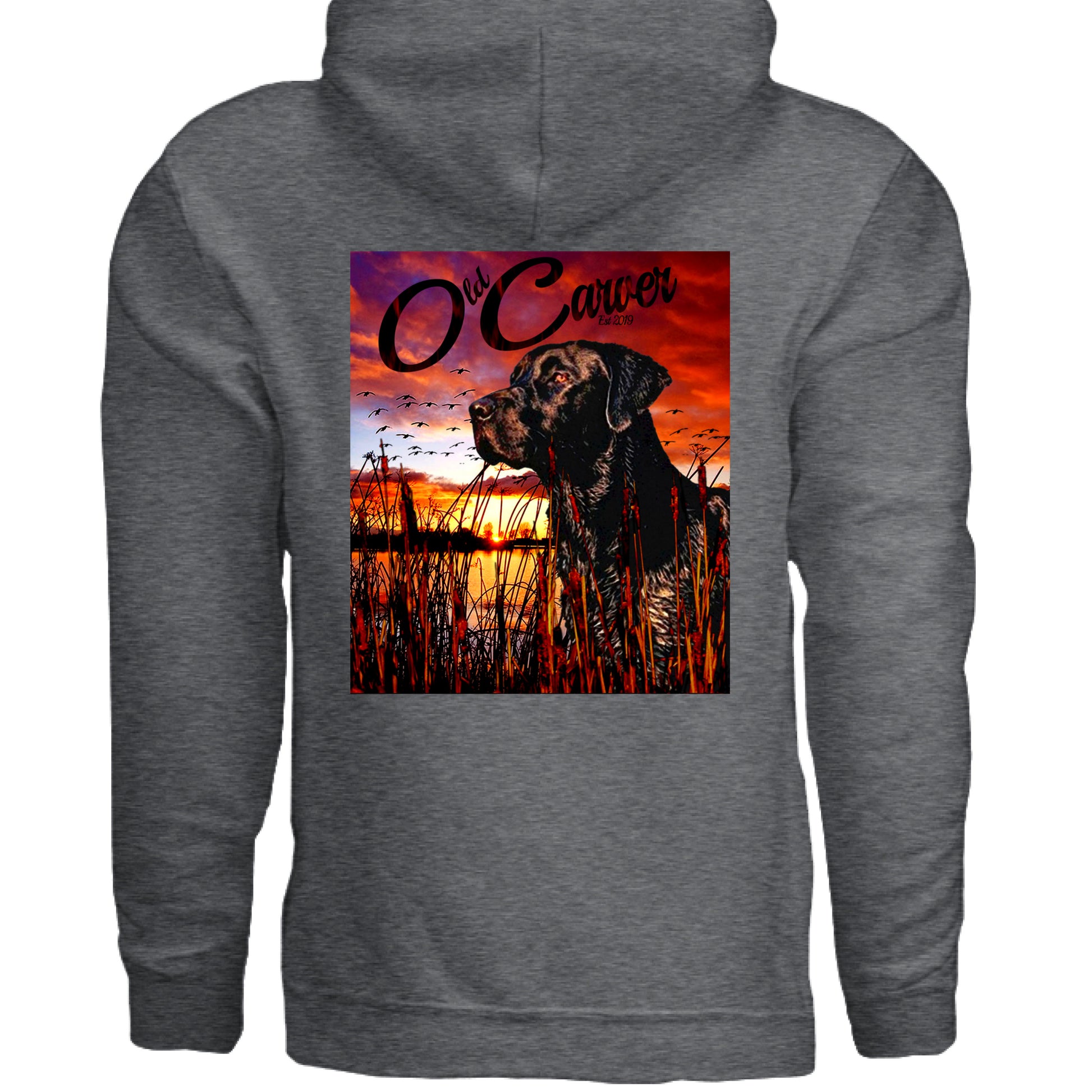 DARK HEATHER - BACK