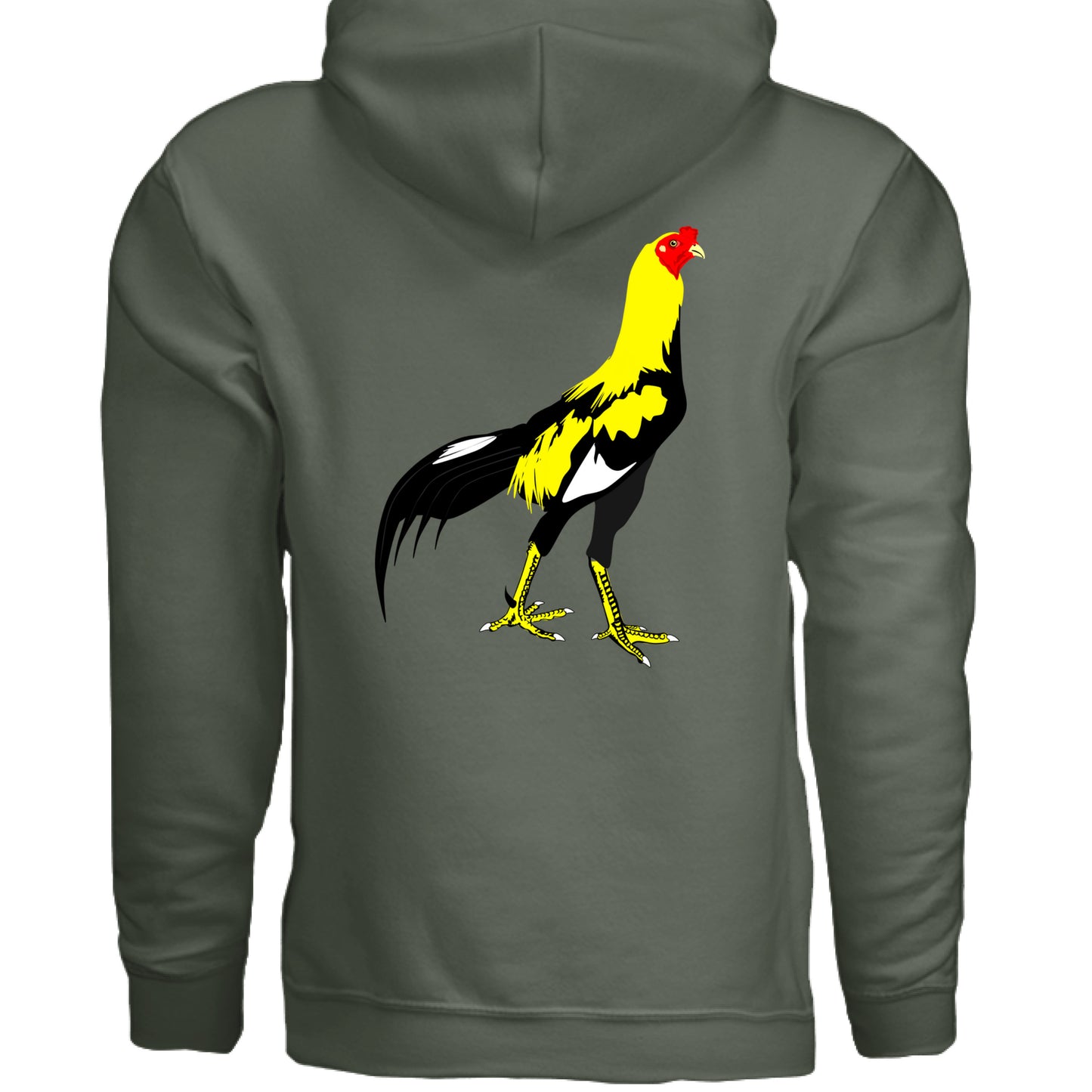 MILITARY GREEN - BACK