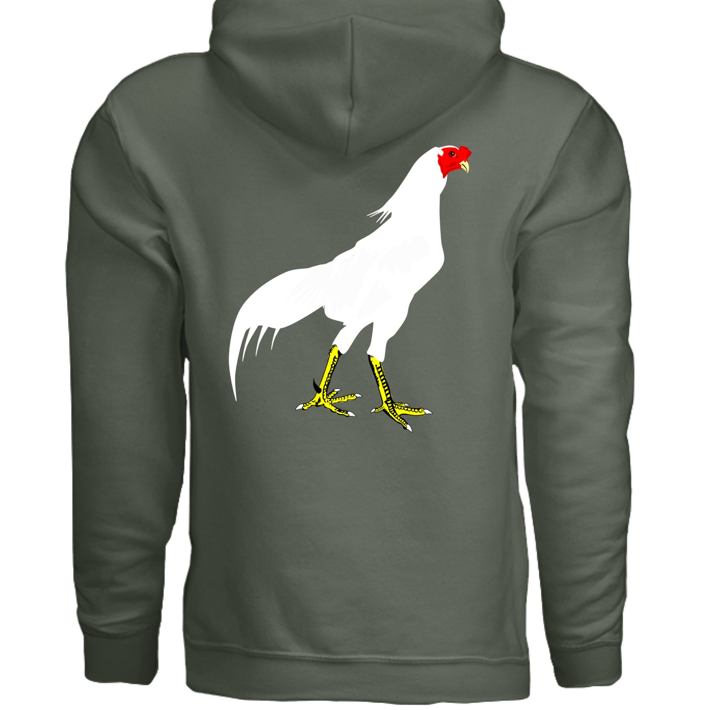 MILITARY GREEN - BACK