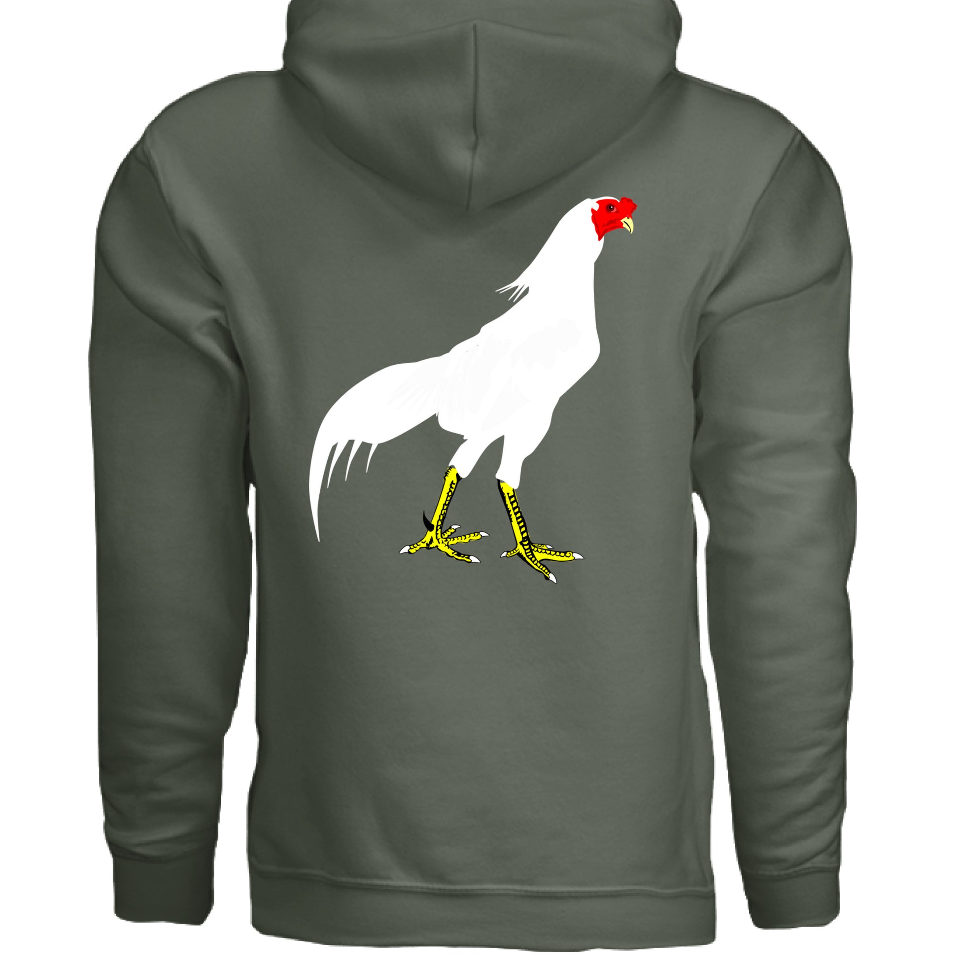 MILITARY GREEN - BACK