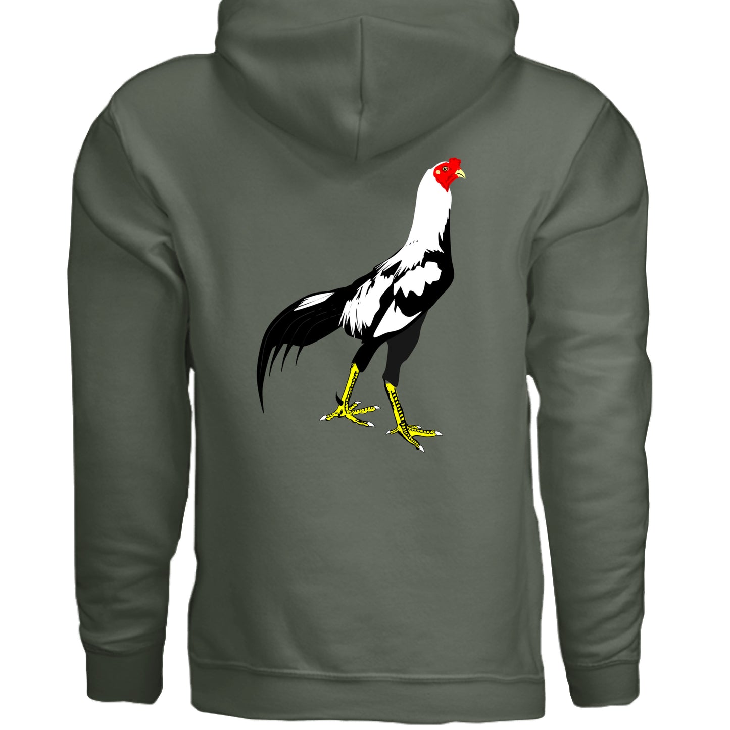 MILITARY GREEN - BACK