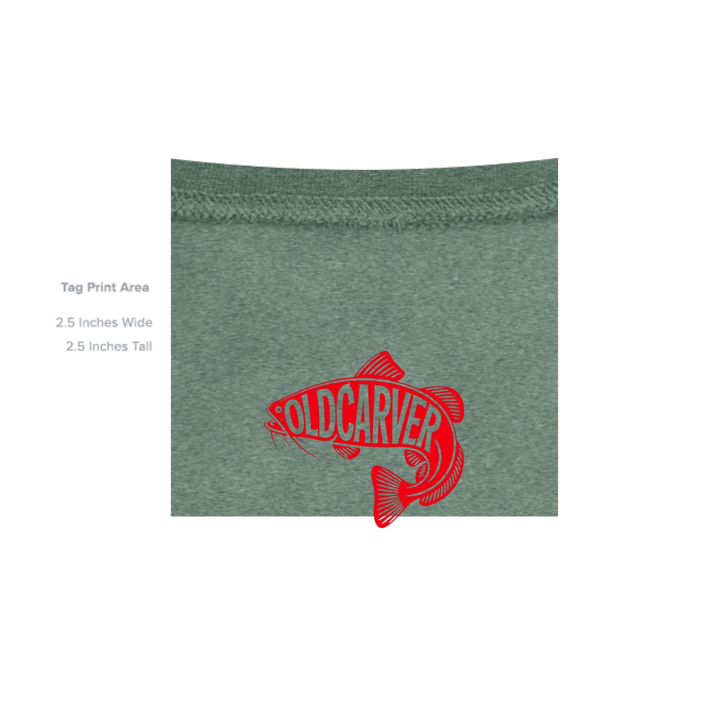 Heather Sport Dark Green - INSIDE_TAG_LINE