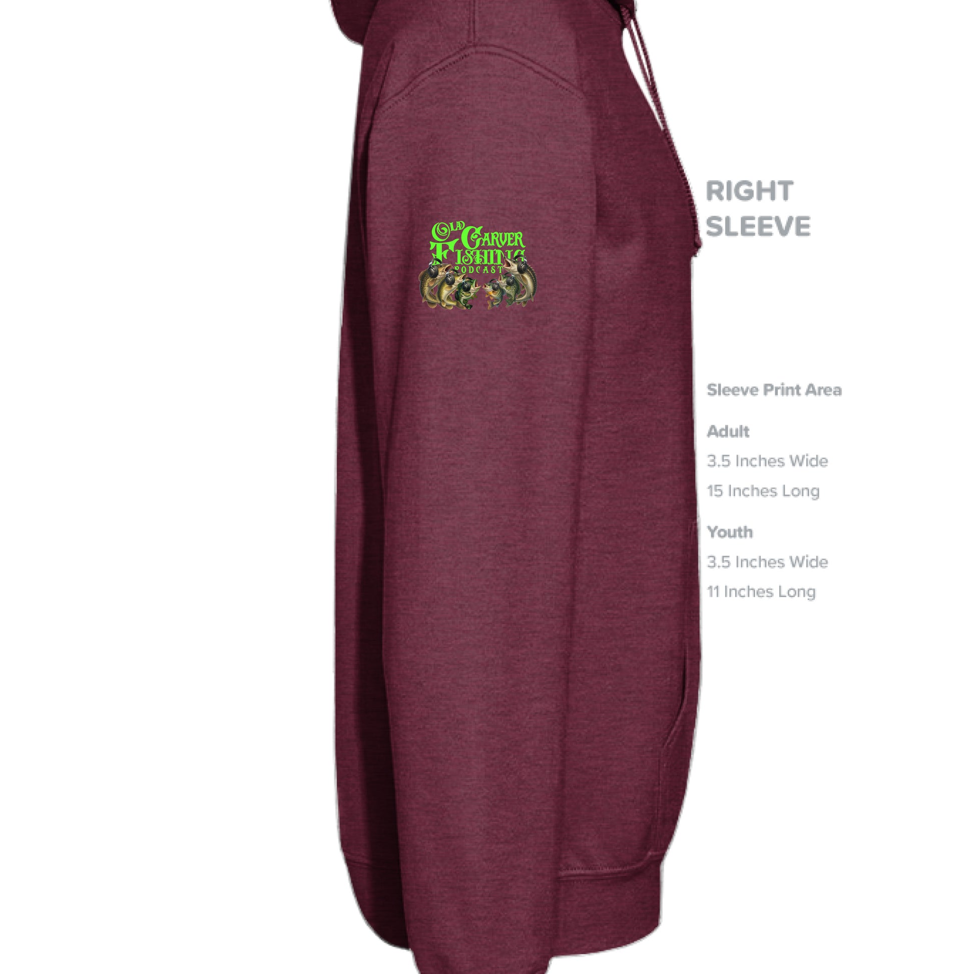 Heather Sport Dark Maroon - SLEEVE_RIGHT